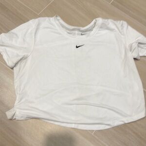 Nike cropped t shirt